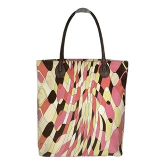 Emilio Pucci Pre-owned Fabric Shoulder Bag - Dames - Vintage Shopper - Veelkleurig - ONE Size - Vintage