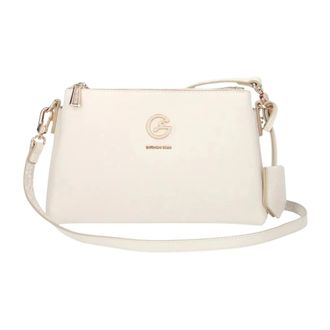 Gattinoni Tassen, Dames, Beige, ONE Size, Leer, Denise Soft M. Crossbody