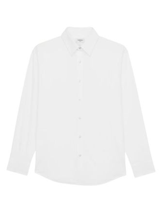Saint Laurent White Regular Solid Shirt