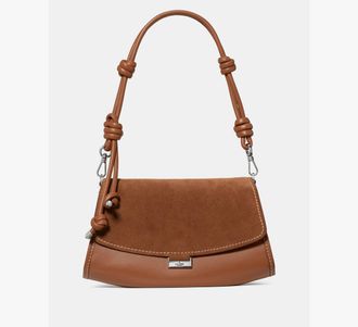 Kate Spade New York Womens Ali Suede Shoulder Bag in Brown | Suede