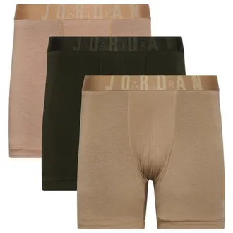 Nike Jordan Mens Flight Modal 3 Pack Boxer Briefs - Hemp Size XL