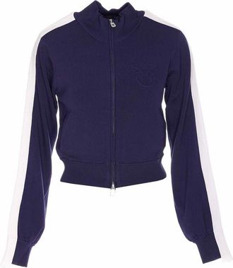 Pinko Blue Wellington Zip Sweatshirt