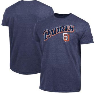 Champion Mens Champion Navy San Diego Padres Cooperstown Wordmark Lockup Tri-Blend T-Shirt at Nordstrom, Size Xx-Large
