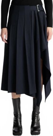 A.L.C. Wayland Skirt In Navy