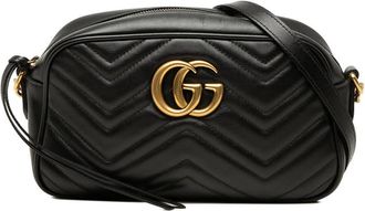 Gucci Pre-owned Gucci Small GG Marmont Matelasse Calfskin Crossbody Ladies 6RM1GQTQ3ZCPTLUP