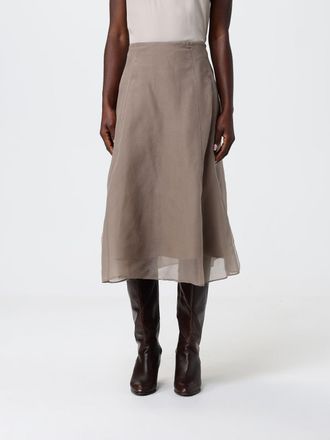 Brunello Cucinelli Gonna Circle midi Brunello Cucinelli in seta