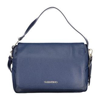 Mario Valentino Cross Body Bags, female, Blue, Size: ONE SIZE Peonies Shoulder Bag