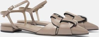 Scarosso Amanda Ballerinas in Taupe - Calf at Nordstrom, Size 39.5
