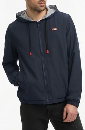 Hunter Baltico Reversible Water Repellent Jacket in Salute Navy at Nordstrom, Size Xx-Large