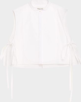 TWP Dickie with Bib in Cotton Poplin