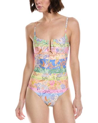 Monte & Lou Monte And Lou Scooped U-Wire One-Piece