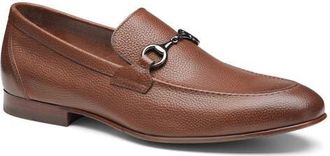 Johnston & Murphy Higgins Bit Loafer in Tan Full Grain at Nordstrom, Size 10.5