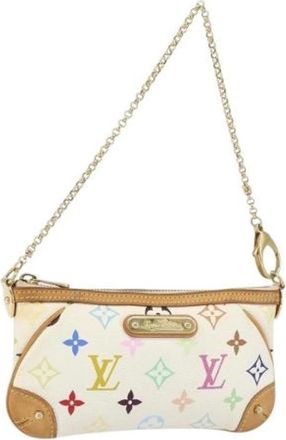 Louis Vuitton Pre-owned Mini Bags, female, White, Size: ONE SIZE Pre-owned Mini Bag