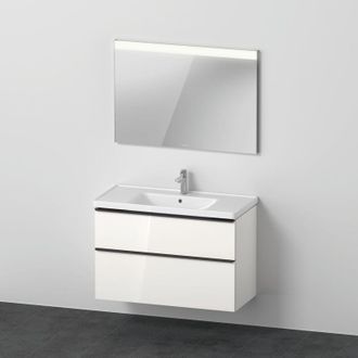 Duravit Juego De Muebles D-neo, Mueble Lavabo Con Mueble De Pared Y