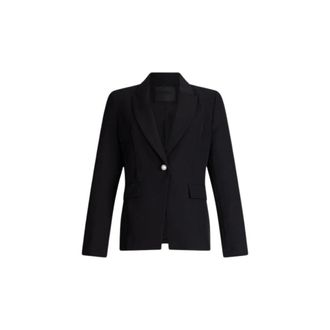 Liu Jo Elegante blazer - Dames - Jassen - Zwart - Maat: L Zijde
