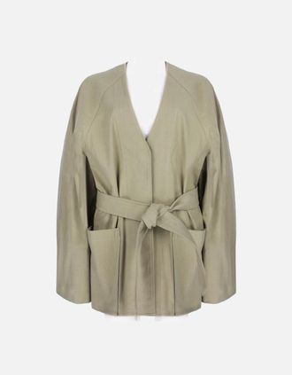Raey Womens Raey Jacket - Tan - Size: 14