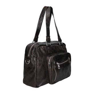 N&uacute;noo Mille Schoudertas - Dames - Tassen - Bruin - Maat: ONE Size Leer