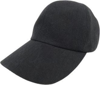 Louis Vuitton Pre-owned Accessories, male, Black, Size: ONE SIZE Pre-owned Cotton hats