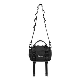 SUPREME SS26 Mini Duffle Bag Black MINIDUFFLEBAG-SS26-BLK
