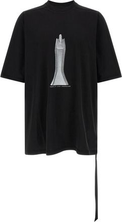Rick Owens Black Jumbo T-shirt