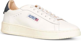 Autry Mens Sneakers Dallas Low Ivory Leather Calf Trainers