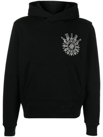 Amiri Felpa con strass - Nero