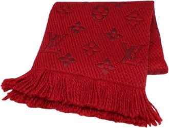 Louis Vuitton Pre-owned Stole - Dames - Vintage Accessoires - Rood - ONE Size - Wol - Vintage