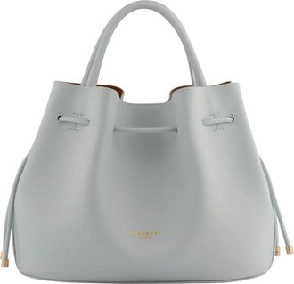 Pourchet Florin Bucket Bag - Dames - Schoudertassen - Blauw - ONE Size - Leer - Tassen