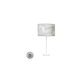 Fabrilamp Sobremesa Alto Moda 1xe27 Blanco/ola Gris 63x30x30 Cm