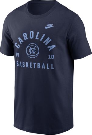 Nike North Carolina Legacy Basketball Arch Nike Mens College T-Shirt in Blue | N19941SNCV-RG7