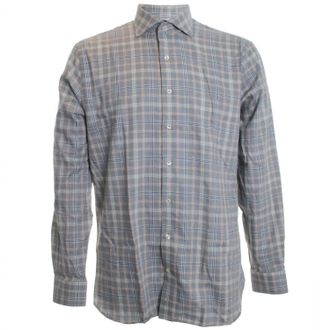 Johnnie-O Mens Linley Shirt In Grey