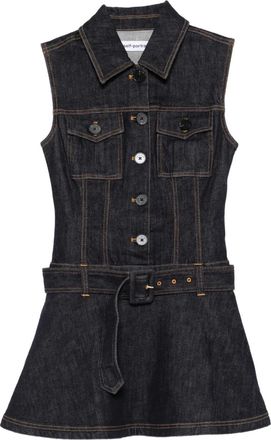 Self Portrait Denim mini-jurk - Blauw