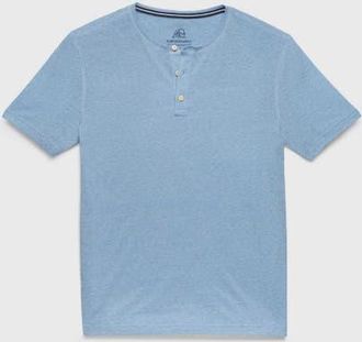 Surfside Supply Co. Sean Jersey Henley in Cendre Blue at Nordstrom, Size X-Large