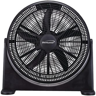 Brentwood Brentwood F-20BKR 20 in. High-Velocity Fan, Black