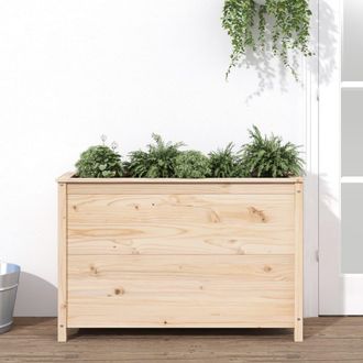 vidaXL Vidaxl - Arriate Elevado De Jard&iacute;n Madera Maciza De Pino 119,5x40x78 Cm