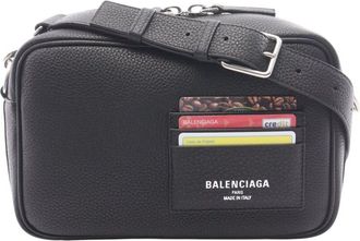 Balenciaga Pre-owned Balenciaga Leather Credit Camera Bag Ladies UOOR02PIBCEBN43A