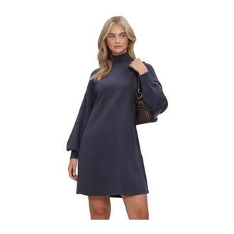 Moss Copenhagen Kleedjes, Dames, Blauw, Xs/S, Polyester, Mercy East M Jurk