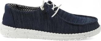 Hey Dude Schoenen met veters - Dames - Veterschoenen - Blauw - 41 EU - Schoenen