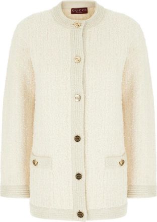 Gucci Truien & Vesten, Dames, Wit, M, Cardigans