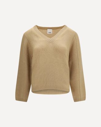 Allude V-neck cashmere Sweater Female M