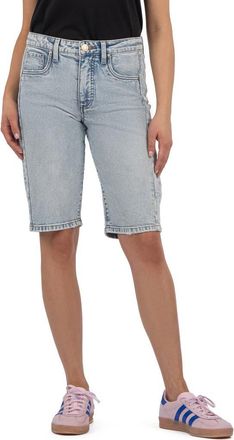 Kut from the Kloth Ashley High Waist Bermuda Shorts in Playful at Nordstrom, Size 10
