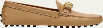 Tod's Gommino Calfskin Rings Driver Loafers
