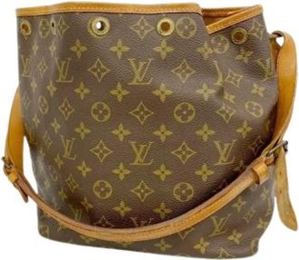 Louis Vuitton Pre-owned Bucket Bags, female, Brown, Size: ONE SIZE Pre-owned Petit No&eacute; Bucket Bag