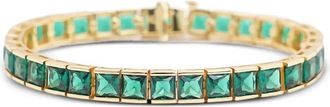 Izabel Display Bracciale tennis con zircone - Verde