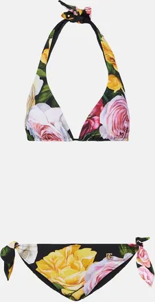 D&G BEACHWEAR ３点セット DOLCE & GABBANA Swimwear Black White Polkadot Bikini