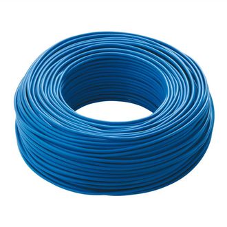 Trade Shop Trade Shop - Cavo Blu 100 Mt Isolato Unipolare 1 X 1,5 M2 Antifiamma Materiale Elettrico