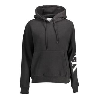 Calvin Klein Dames, Sweatshirts & Hoodies, Zwart, Maat: L