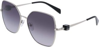 Liu Jo LJ160S 040 Womens Sunglasses Silver Size 58