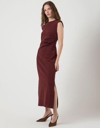 Vero Moda Vestito midi color port royale-Rosso