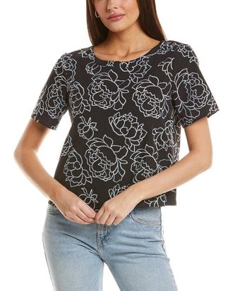 Vince Camuto Cropped Blouse